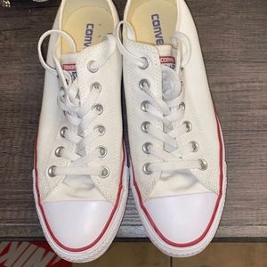 White Converse (size 9)